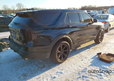 2021 Ford Explorer St из США, поврежденный, VIN 1FM5K8GCXMGB38488